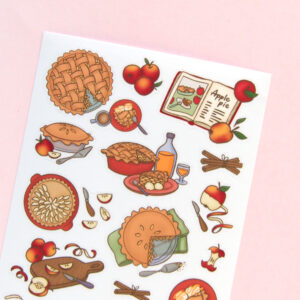 A Slice of Apple Pie Stickers - Design by Willwa