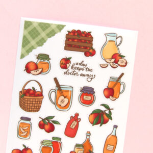 Apple Cider and Jam Stickers - Design by Willwa