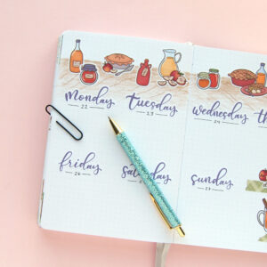 Apple Cider and Jam Stickers - Design by Willwa