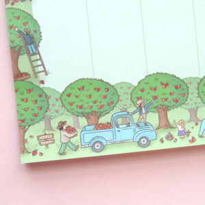 Apple Orchard Notepad - Design by Willwa