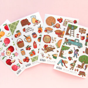 Apple Cider and Jam Stickers - Design by Willwa