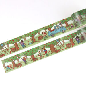Apple Harvest Washi Tape - Design by Willwa
