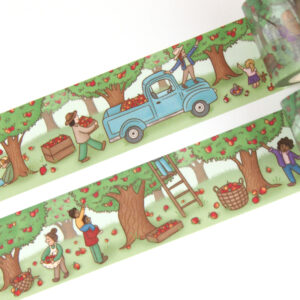 Apple Harvest Washi Tape - Design by Willwa