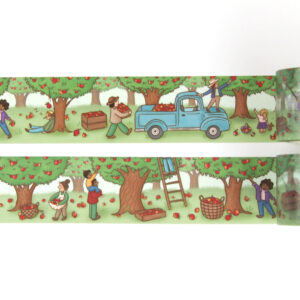 Apple Harvest Washi Tape - Design by Willwa