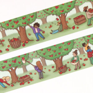 Apple Harvest Washi Tape - Design by Willwa