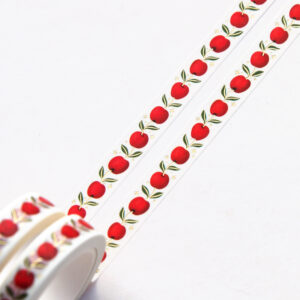 Gold Apple Vine Washi Tape - Design by Willwa