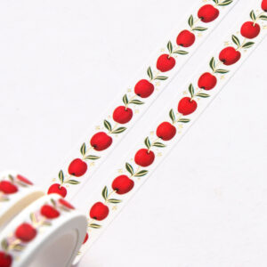 Gold Apple Vine Washi Tape - Design by Willwa
