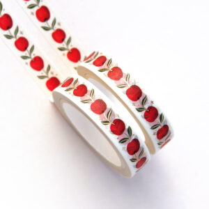 Gold Apple Vine Washi Tape - Design by Willwa