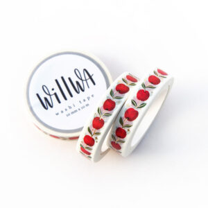 Gold Apple Vine Washi Tape - Design by Willwa