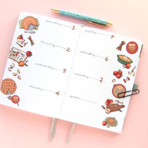 A Slice of Apple Pie Stickers - Design by Willwa
