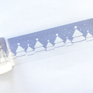 Snowy Winter Forest Oops washi tape - Design by Willwa