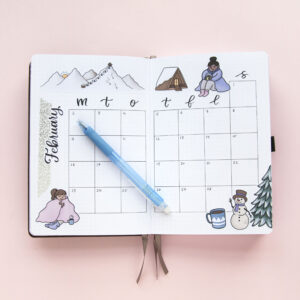 Skiing Holiday Sticker Bundle - Design by Willwa