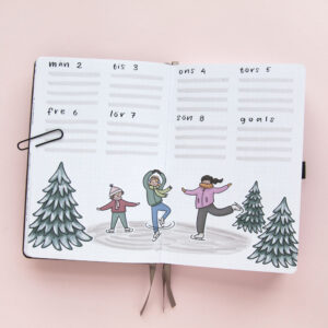 Skiing Holiday Sticker Bundle - Design by Willwa