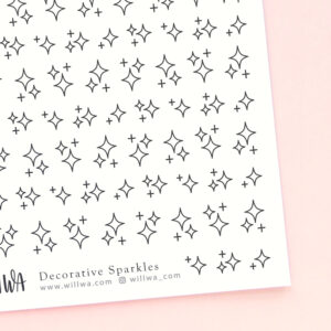 Mini Deco Stickers - Design by Willwa
