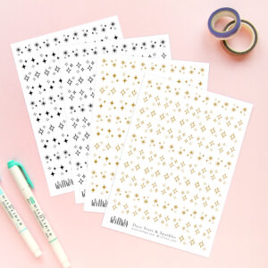 Mini Deco Stickers - Design by Willwa