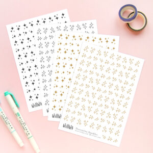 Mini Deco Stickers - Design by Willwa