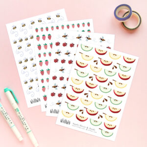 Mini Deco Stickers - Design by Willwa