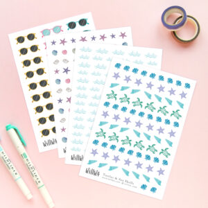 Mini Deco Stickers - Design by Willwa