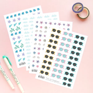 Mini Deco Stickers - Design by Willwa