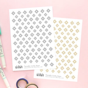 Mini Deco Stickers - Design by Willwa