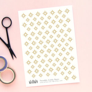 Mini Deco Stickers - Design by Willwa