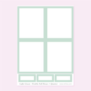Spring Double Boxes Sticker - Design by Willwa