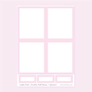 Spring Double Boxes Sticker - Design by Willwa