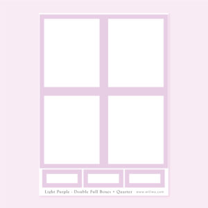 Spring Double Boxes Sticker - Design by Willwa