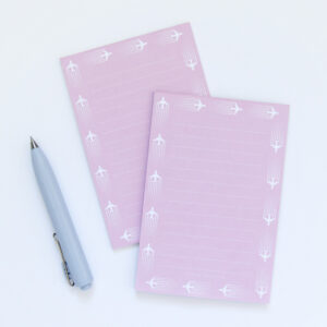 Airplanes Notepad - Design by Willwa