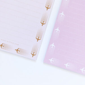 Airplanes Notepad - Design by Willwa