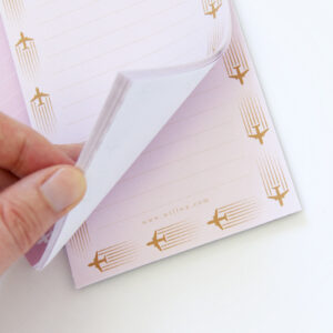 Airplanes Notepad - Design by Willwa