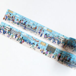 At the Airport Washi Tape - Design by Willwa