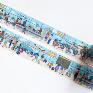 At the Airport Washi Tape - Design by Willwa