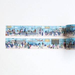 At the Airport Washi Tape - Design by Willwa