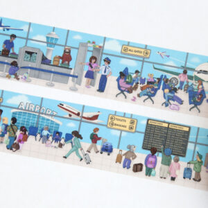 At the Airport Washi Tape - Design by Willwa