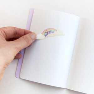 My Sticker Passport Reusable Sticker Book - Design by Willwa