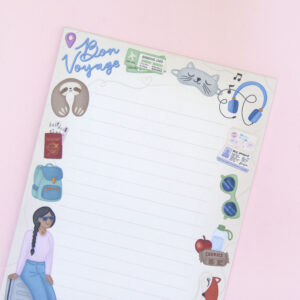 Time to Travel Notepad - Design by Willwa