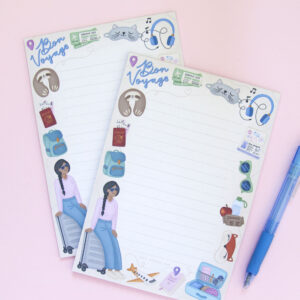 Time to Travel Notepad - Design by Willwa