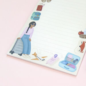 Time to Travel Notepad - Design by Willwa