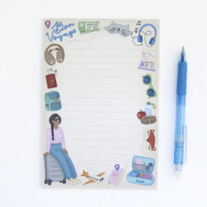 Time to Travel Notepad - Design by Willwa