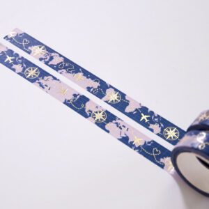 Traveling the World Washi Tape - Design by Willwa