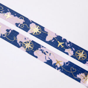 Traveling the World Washi Tape - Design by Willwa