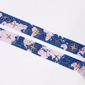 Traveling the World Washi Tape - Design by Willwa