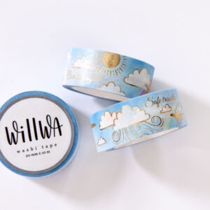 Traveling the World Washi Tape - Design by Willwa