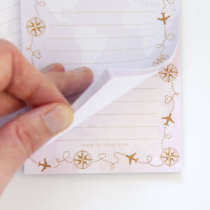 World Map Notepad - Design by Willwa